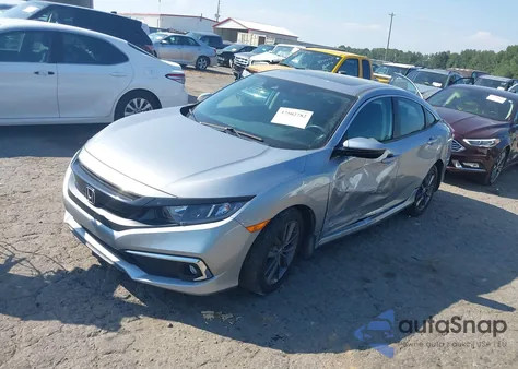 2020 Honda Civic Ex from USA, damaged, VIN 19XFC1F31LE009911